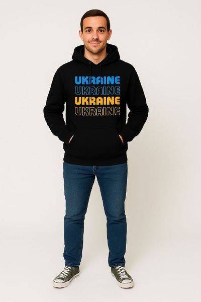 Чоловіча кофта з українською символікою UA-148 фото