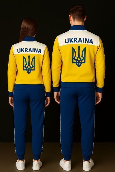 Парний спортивний костюм з українською символікою UA-106 фото