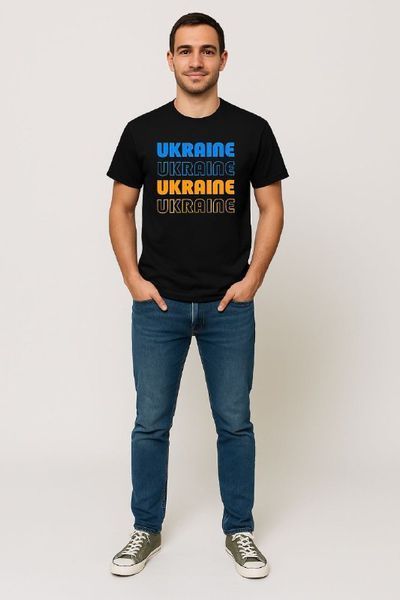 Патріотична чоловіча футболка UA1-036 фото