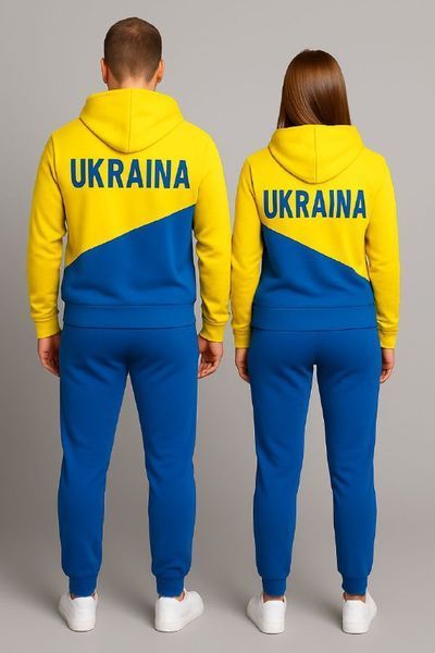 Парний спортивний костюм з українською символікою UA-071 фото