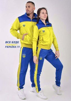 Парний спортивний костюм з українською символікою VICTORY UA-029 фото